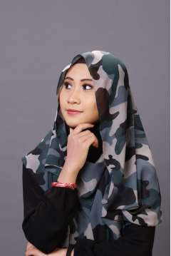 Pashmina Grey Army